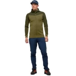 Norrøna Falketind Alpha 120 Zip Hood Men -Matériel De Ski Boutique 1820 20 3304 model f