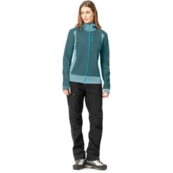 Norrøna Falketind Alpha 120 Zip Hood Women -Matériel De Ski Boutique 1873 20 6613 model f