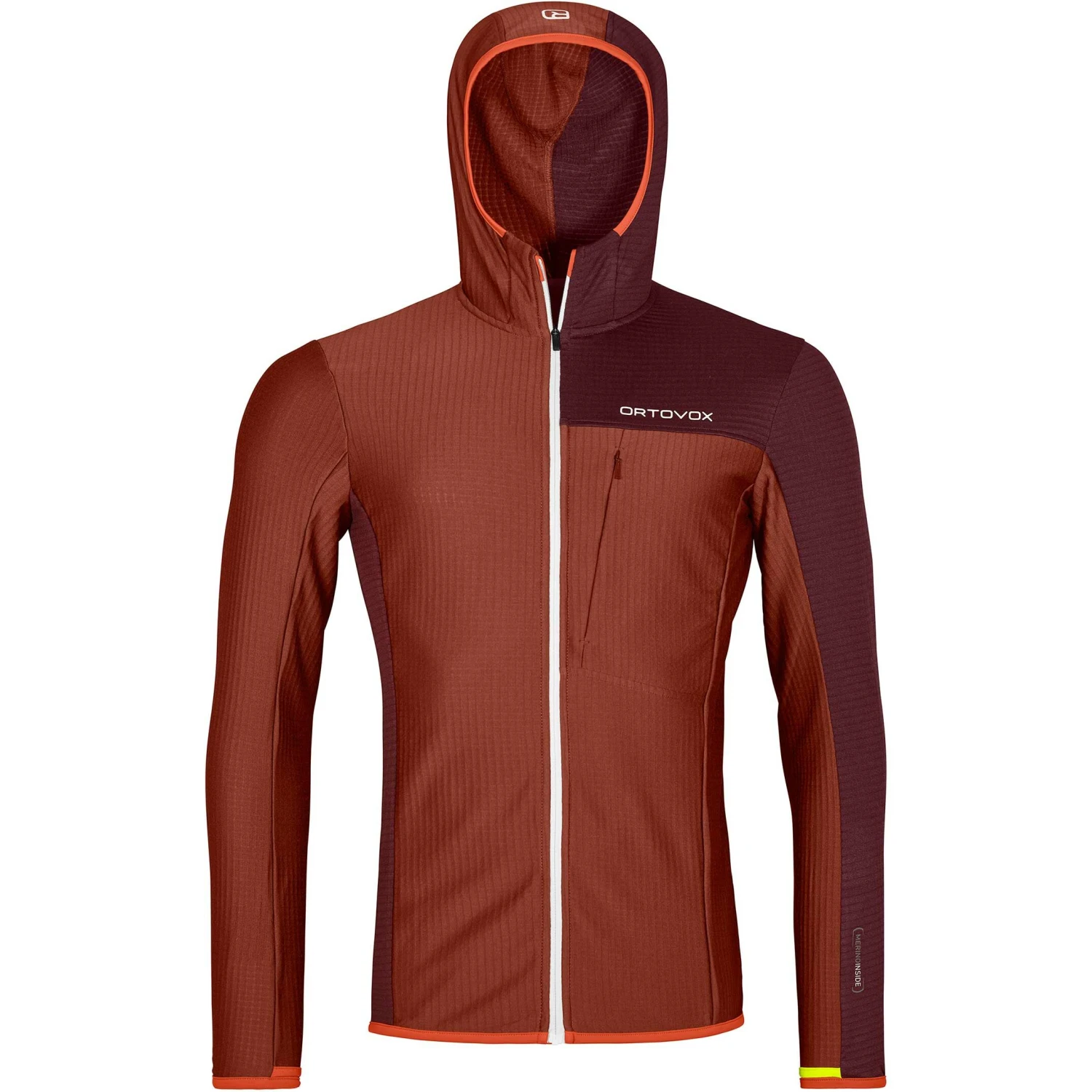 Ortovox Fleece Light Grid Hooded Jacket M 3 Ortovox Fleece Light Grid Hooded Jacket M