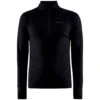 Craft Advanced Nordic Wool Half Zip Men -Matériel De Ski Boutique Craft Advanced Nordic Wool Half Zip Men Black 1 2