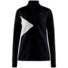 Craft Advanced Nordic Wool Half Zip Women -Matériel De Ski Boutique Craft Advanced Nordic Wool Half Zip Women Black 1 2