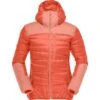 Norrøna Falketind Down 750 Hood W -Matériel De Ski Boutique Norr na Falketind Down 750 Hood W Orange alert 1 1 1