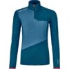 Ortovox Fleece Light Zip Neck Women