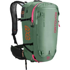 Ortovox Ascent 38 S Avabag Ready -Matériel De Ski Boutique avabag ascent 38 s avabag 46105 green isar midres