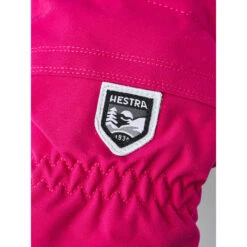Hestra Heli Ski Female 5 Finger -Matériel De Ski Boutique hestra heli ski female 5 finger fuchsia offwhite 4
