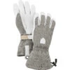 Hestra Womens Patrol Gauntlet 5 Finger -Matériel De Ski Boutique hestra womens patrol gauntlet 5 finger light grey 6