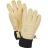 Hestra Leather Fall Line 5 Finger -Matériel De Ski Boutique hestra leather fall line 5 finger natural brown 8