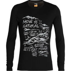 Icebreaker Mens 200 Oasis LS Crew Travel -Matériel De Ski Boutique icebreaker men 200 oasis ls crewe travel diaries 0a59kx001 1