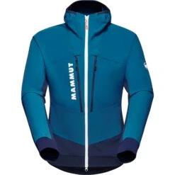 Mammut Aenergy Softshell Hybrid Hooded Jacket Men