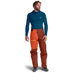 Ortovox Ortler Pants Men -Matériel De Ski Boutique ortovox 70718 23201 3l ortler pants m clay orange m 01