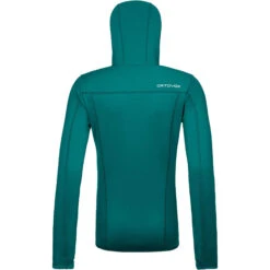 Ortovox Fleece Hoody Women -Matériel De Ski Boutique ortovox 86976 60801 fleece hoody w pacific green b 02