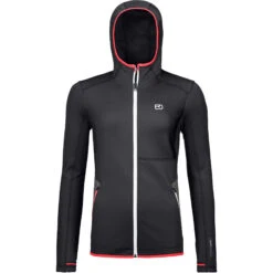 Ortovox Fleece Hoody Women -Matériel De Ski Boutique ortovox 86976 90201 fleece hoody w black raven b 01