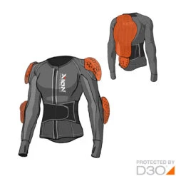 Xion Longsleeve Jacket Freeride EVO Women -Matériel De Ski Boutique xion ls jacket freeride evo v1 women sketched 2